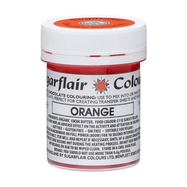 Sugarflair Kakaosmr Orange - 35g