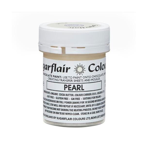 Sugarflair Kakaosmr Peal Hvid - 35g