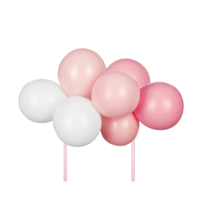 Cake Topper Balloner Lyserd - 29cm