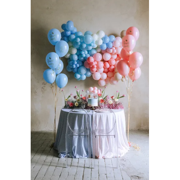 Cake Topper Balloner Lyserd - 29cm