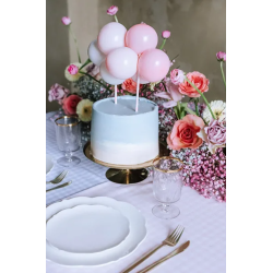 Cake Topper Balloner Lyserd - 29cm