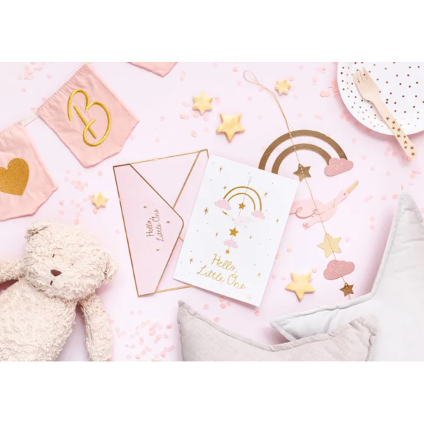 Kort Med Uro Stork - 1stk