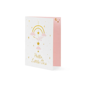 Kort Med Uro Stork - 1stk