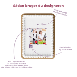 Luksus Sukkerprint Design Selv - A3