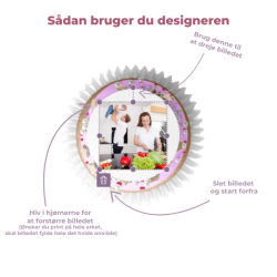 Luksus Sukkerprint Design Selv 5 - 15stk