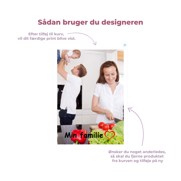 Luksus Sukkerprint Design Selv - A3