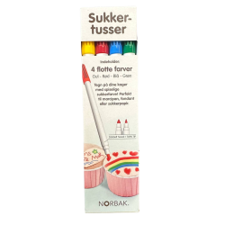 Sukker tusser - 4stk