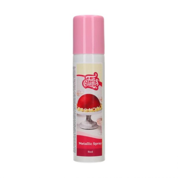 FunCakes Metallic Spray - Rd