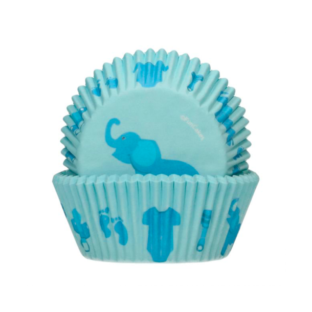 FunCakes Muffinsforme Baby Bl - 48stk