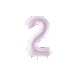 Folieballon Tal Pastel Lilla - 72cm