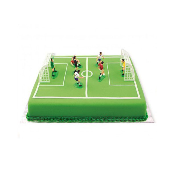 Cake Topper Fodboldst - 9dele