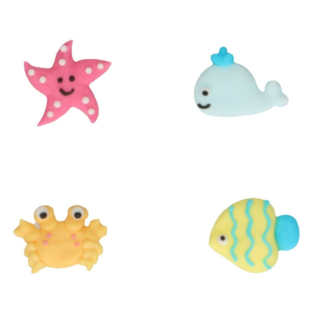 FunCakes Sukkerdekoration Sea Life  - 8stk