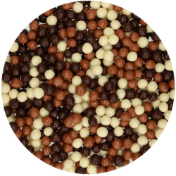 FunCakes Mini Crispy Saltede Karamel Kugler - 155g
