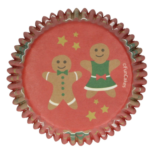 FunCakes Muffinsforme Gingerbread - 48stk
