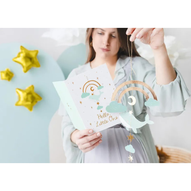 Kort Med Uro Hval - 1stk