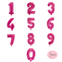 Folieballon Tal Pink - 40cm