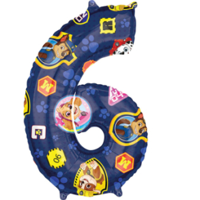Folieballon Paw Patrol Tal 6 - 66cm