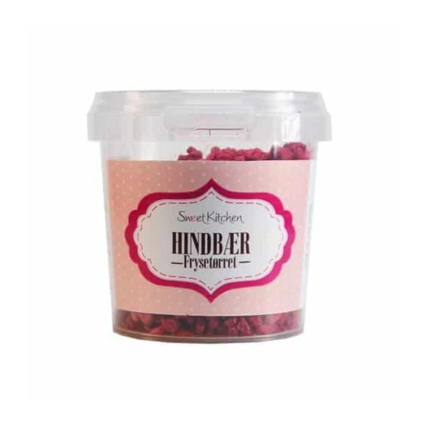 SweetKitchen Frysetrret Hindbr - 10g