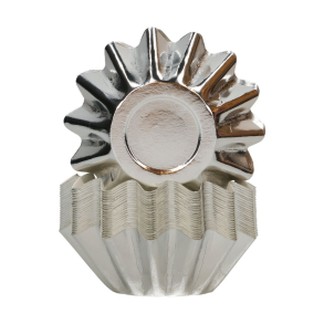 FunCakes Muffinsforme Bloom Slv - 48stk