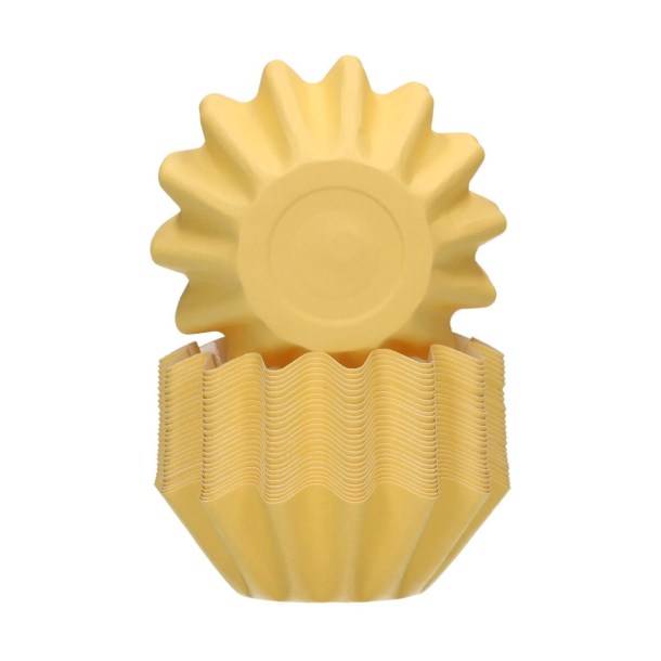FunCakes Muffinsforme Bloom Pastel Gul  - 48stk
