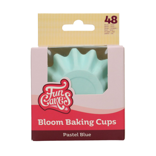 FunCakes Muffinsforme Bloom Pastel Bl - 48stk