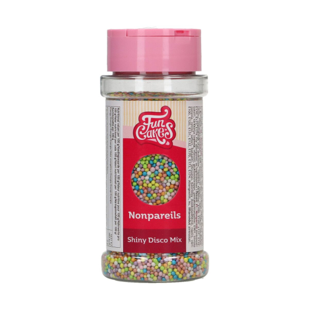 FunCakes Krymmel Nonpareils Shiny Disco Mix - 80g