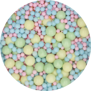 FunCakes Krymmel Soft Pearls Mix Pastel Perfect - 80g