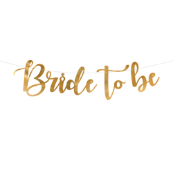 Banner Bride To Be - 80x19cm