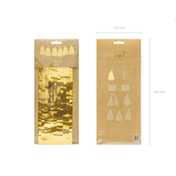 Guirlande Tassel Guld - 1,5m