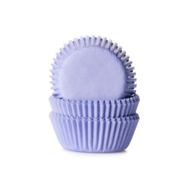 House of Marie Mini Muffinsforme Lyselilla - 60stk