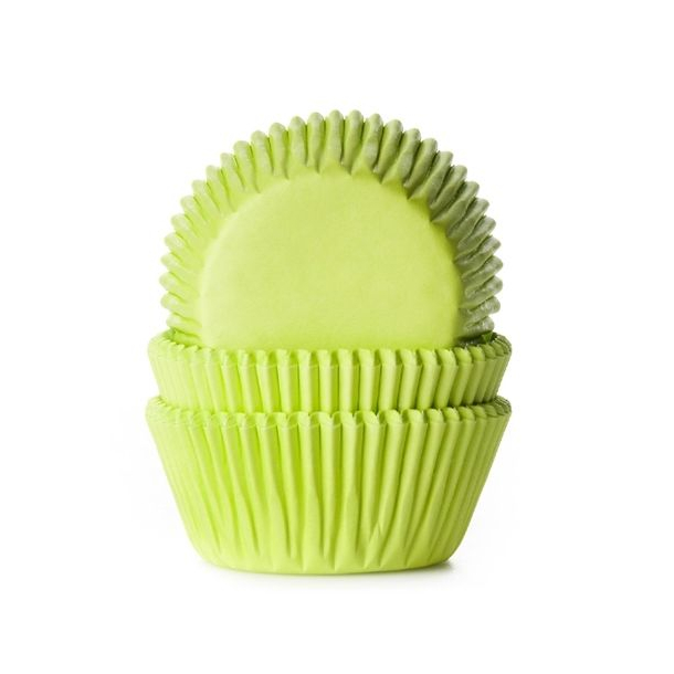 House of Marie Muffinsforme Lime Gr�n - 50stk