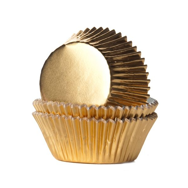 House of Marie Muffinsforme Guld - 24stk