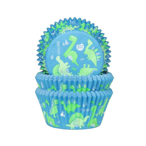 House of Marie Muffinsforme Dino - 50stk