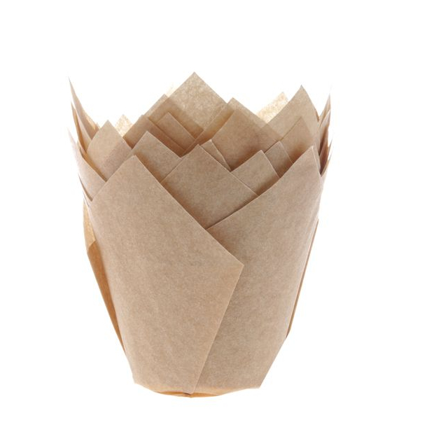 House Of Marie Muffinsform Tulip Brun - 36stk