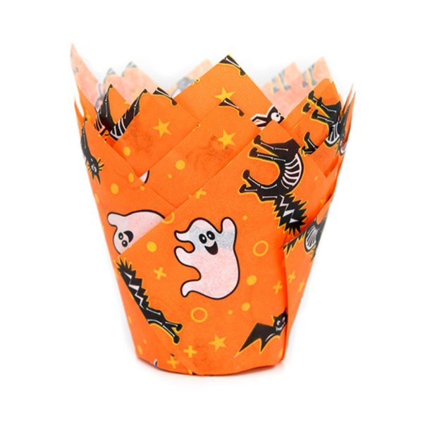 House Of Marie Muffinsform Tulip Halloween - 36stk