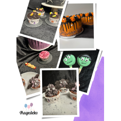 Kagedeko Halloween Opskriftshfte