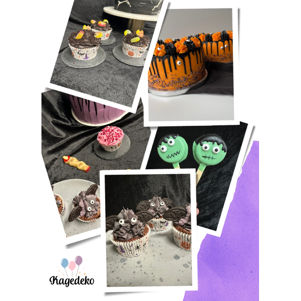 Kagedeko Halloween Opskriftshfte