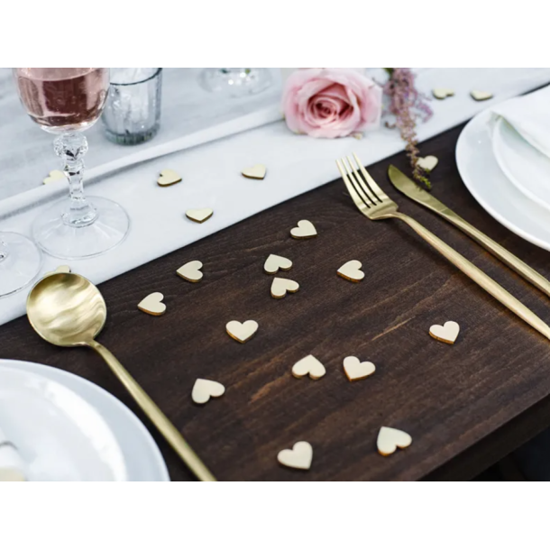 Konfetti Hjerter Tr - 50stk