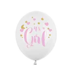 Balloner It's A Girl - 6stk