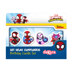 Kagelys Spidey - 4stk