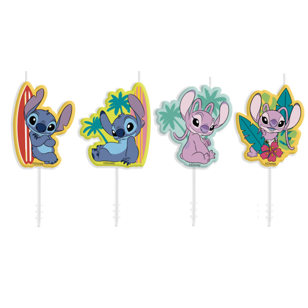 Kagelys Stitch - 4stk