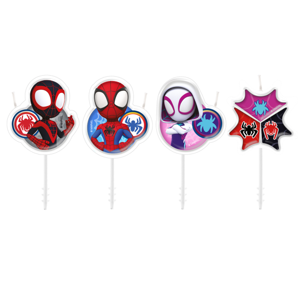 Kagelys Spidey - 4stk