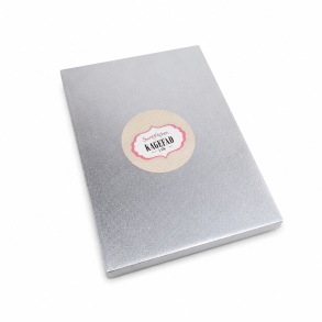 SweetKitchen Kagepap S�lv 40x30, 10mm - 1stk