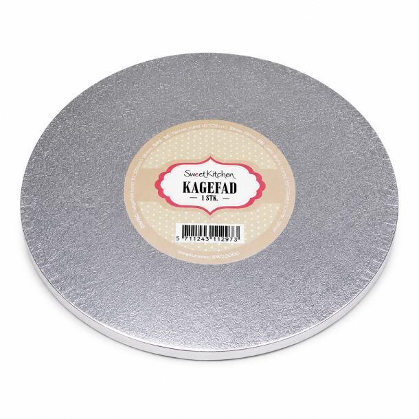 SweetKitchen Kagepap S�lv �30, 10mm - 1stk