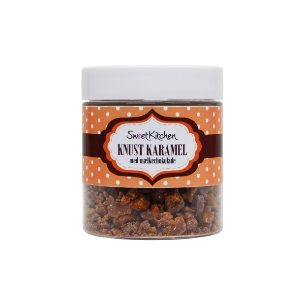 SweetKitchen Knus Karamel Med Chokoalde - 30g