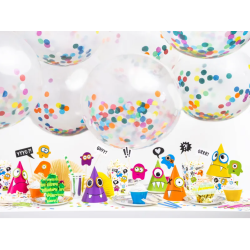 Konfetti Ballon Mix - 1m