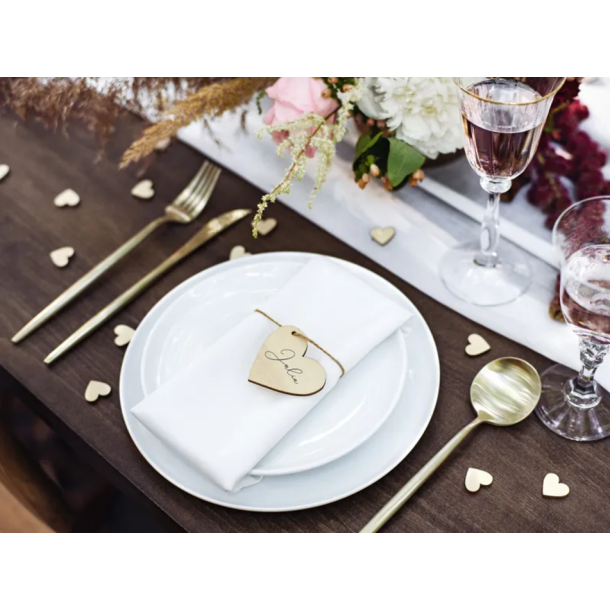 Konfetti Hjerter Tr - 50stk