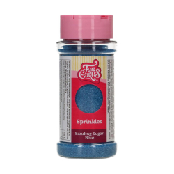 FunCakes Krymmel Sanding Sugar Blue - 80g