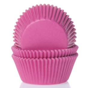 House of Marie Mini Muffins Hot Pink - 60stk