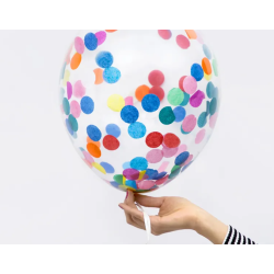 Konfetti Ballon Mix - 6stk